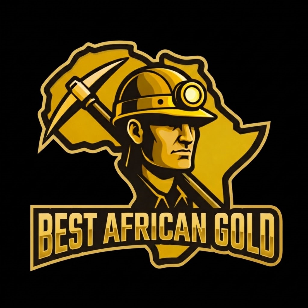 Best African Gold Logo Black